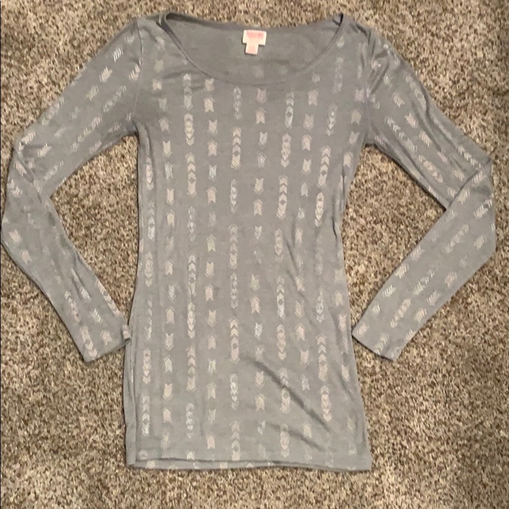 Grey Long Sleeve Thermal